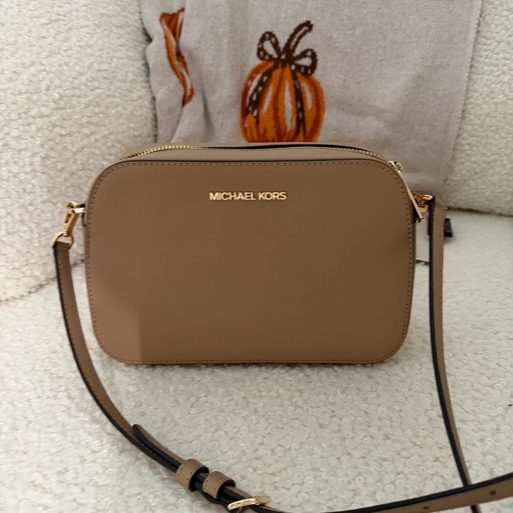 Michael Kors Tan/Brown Crossbody Bag